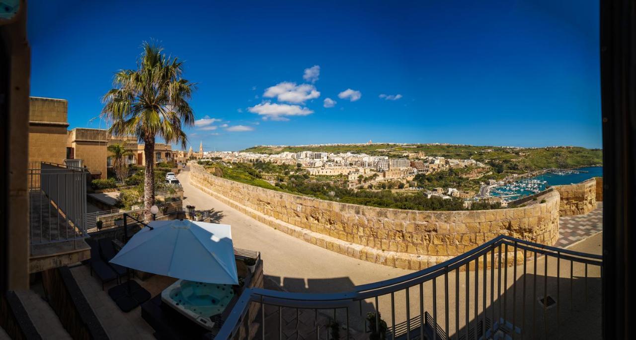 Harbour Views Duplex Maisonette With Jacuzzi Hot Tub Mgarr Buitenkant foto